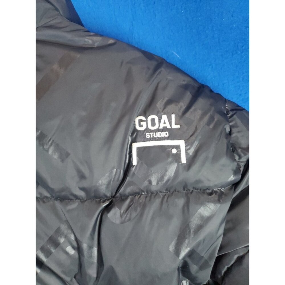 Global Studio  Black OVERSIZED Puffer Coat Men's Medium - Picture 14 of 16